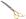 Tauro Pro Line Scissor 18cm (7") 56T Curved Gold Handles TPL70101